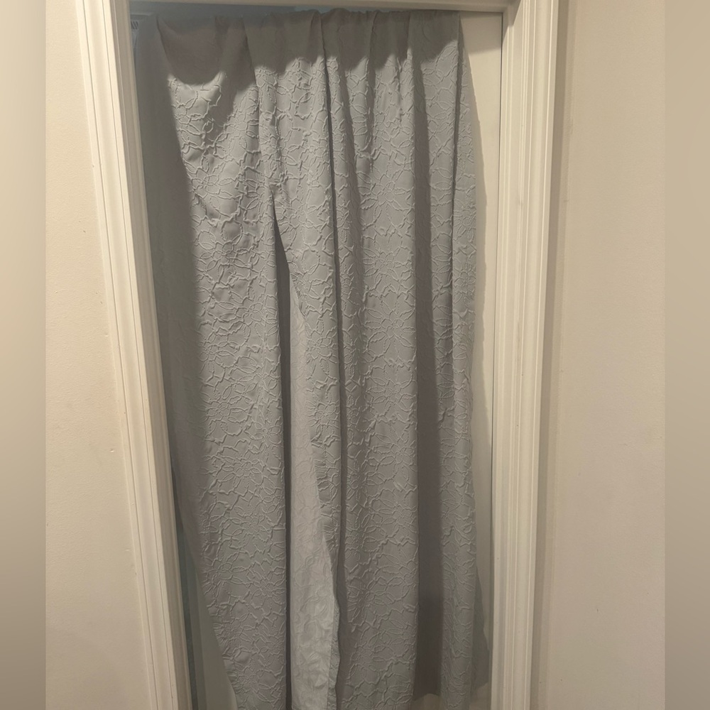 Gray Mainstay Black Out Curtains 37x84